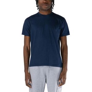 MC2 Saint Barth, Heren, Tops, Blauw, Maat: S Katoen,