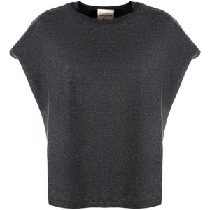 Semicouture, Dames, Truien, Grijs, Maat: L Wol,