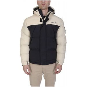 Timberland, Heren, Jassen, Zwart, Maat: XL Leer,