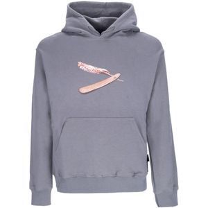 Propaganda, Heren, Sweatshirts & Hoodies, Grijs, Maat: S Katoen,