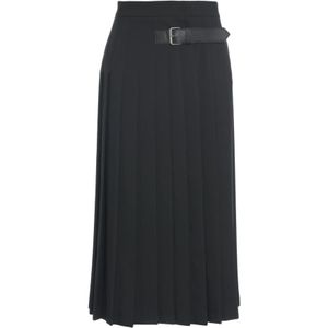 Ottod'Ame, Dames, Rokken, Grijs, Maat: XS