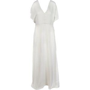 Fabiana Filippi, Dames, Jurken, Beige, Maat: S Viscose,