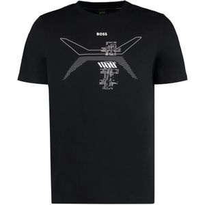 Hugo, Heren, Tops, Blauw, Maat: XS Katoen,