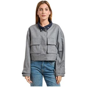 Regular fit spencer van wolmix, model 'FASTINA'