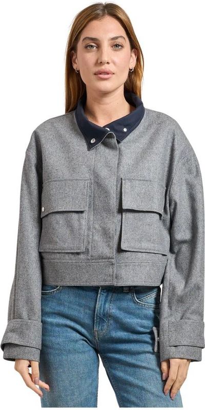 Regular fit spencer van wolmix, model 'FASTINA'