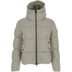 Save The Duck, Dames, Jassen, Beige, Maat: XS Nylon,