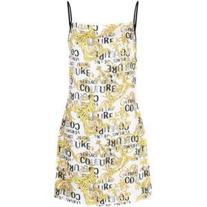 Versace Jeans Couture, Dames, Jurken, Veelkleurig, Maat: XS