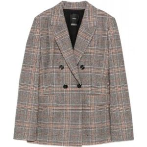 Pinko, Dames, Jassen, Veelkleurig, Maat: M Wol,