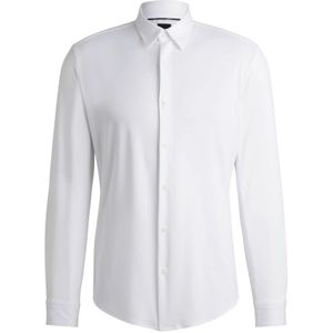 Hugo, Heren, Overhemden, Wit, Maat: 2XL Poliester,