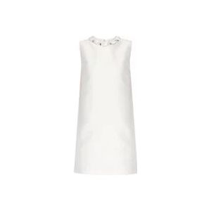 Versace Versierde jurk , White , Dames , Maat: S