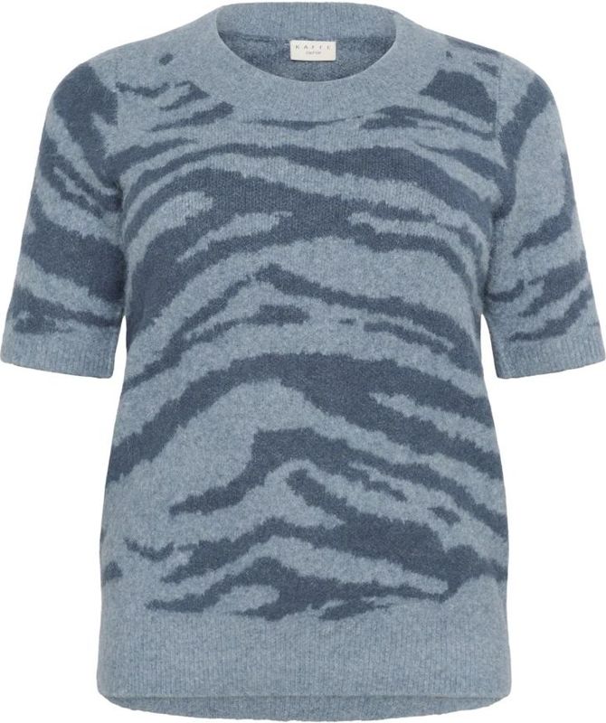 Kaffe Curve, Dames, Truien, Blauw, Maat: S