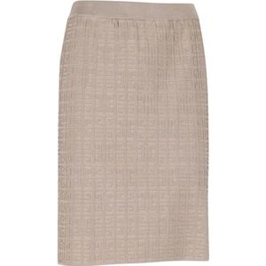 Givenchy, Dames, Rokken, Beige, Maat: M Viscose,