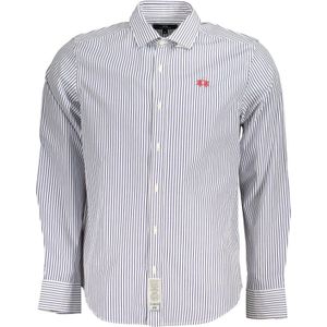 La Martina, Heren, Overhemden, Wit, Maat: L Katoen,