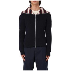 Bottega Veneta, Heren, Truien, Blauw, Maat: M