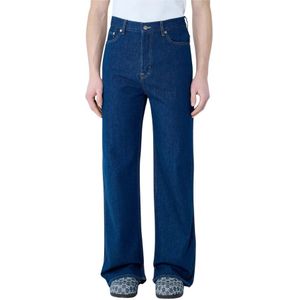 Gucci, Heren, Jeans, Blauw, Maat: W32 Denim,