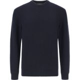 Boggi Milano, Heren, Truien, Blauw, Maat: S Wol,