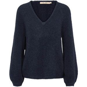 RUE de Femme, Dames, Truien, Blauw, Maat: XS Nylon,