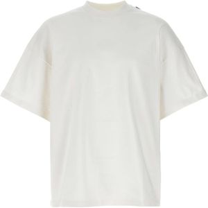 Jil Sander, Heren, Tops, Wit, Maat: M Katoen,