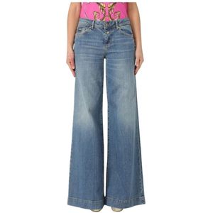 Versace Jeans Couture, Dames, Jeans, Blauw, Maat: W28 Katoen,