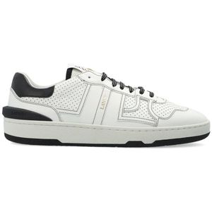 Lanvin Klei lage sneakers , White , Heren , Maat: 39 EU