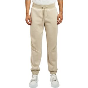 Guess, Heren, Broeken, Beige, Maat: S