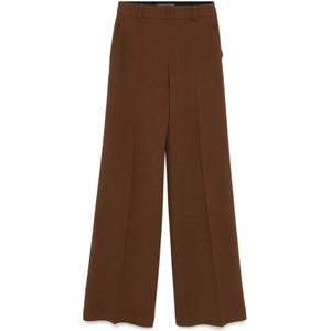 Ermanno Scervino, Dames, Broeken, Bruin, Maat: XS Denim,