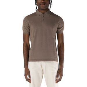 Kangra, Heren, Tops, Bruin, Maat: L Katoen,