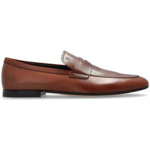 Tod's, Heren, Schoenen, Bruin, Maat: 43 EU Leer,