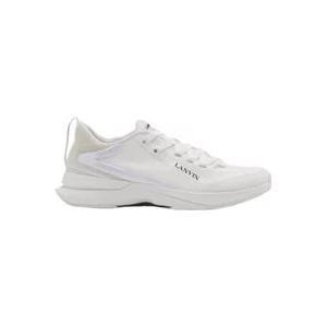 Lanvin Witte Mesh Runner Lichtgewicht Sneakers , White , Heren , Maat: 41 EU