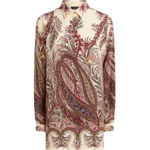 Etro, Dames, Blouses & Shirts, Veelkleurig, Maat: M