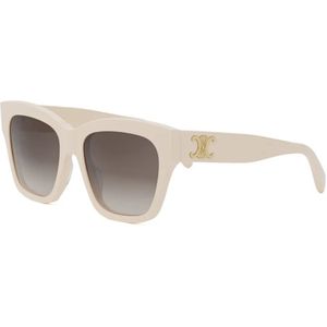 Celine, Dames, Accessoires, Wit, Maat: 55 MM