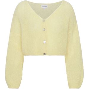 Americandreams, Dames, Truien, Geel, Maat: S Wol,