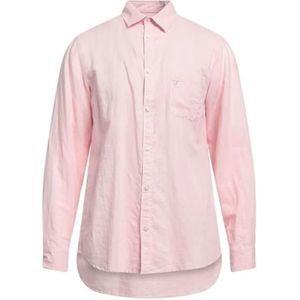 Guess, Heren, Overhemden, Roze, Maat: S