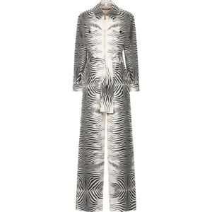 Roberto Cavalli, Dames, Jumpsuits & Playsuits, Zwart, Maat: XS Katoen,