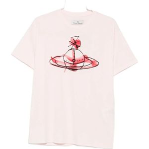 Vivienne Westwood, Heren, Tops, Roze, Maat: XS Katoen,