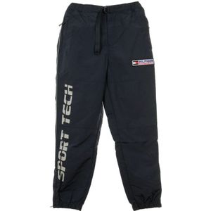 Tommy Hilfiger, Heren, Broeken, Blauw, Maat: XS Nylon,
