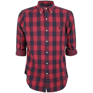 Polo Ralph Lauren, Heren, Overhemden, Veelkleurig, Maat: XL Katoen,