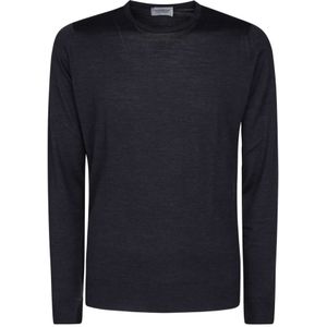 John Smedley, Heren, Truien, Blauw, Maat: M Wol,