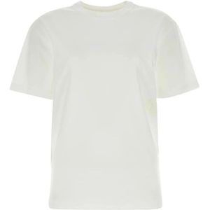 Alexander Wang, Dames, Tops, Wit, Maat: S Katoen,