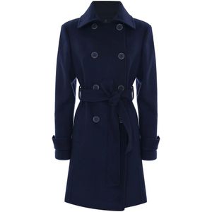 Kocca, Dames, Mantels, Blauw, Maat: L