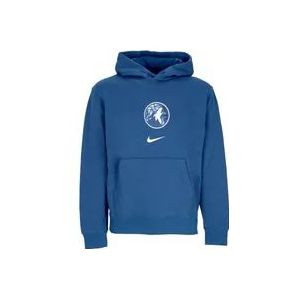 Nike City Edition Club Fleece Hoodie Mintim , Blue , Heren , Maat: M