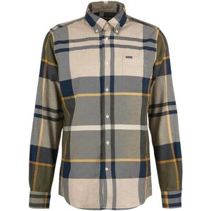 Barbour, Heren, Overhemden, Groen, Maat: S Katoen,