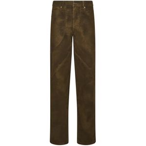 Marant étoile, Dames, Broeken, Bruin, Maat: XS Viscose,