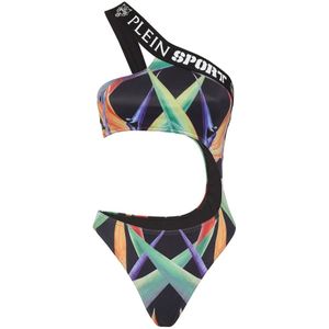 Plein Sport, Dames, Badkleding, Veelkleurig, Maat: S Poliester,