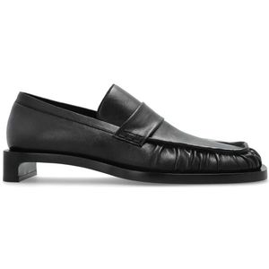 Jil Sander, Dames, Schoenen, Zwart, Maat: 36 EU Leer,