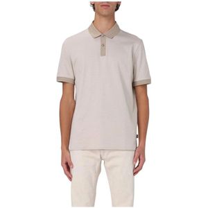 Hugo, Heren, Tops, Beige, Maat: M Katoen,