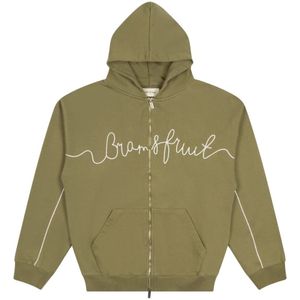 Bram's Fruit, Heren, Sweatshirts & Hoodies, Groen, Maat: XL Katoen,