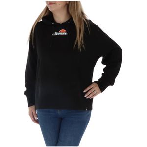 Ellesse, Dames, Sweatshirts & Hoodies, Zwart, Maat: M Katoen,