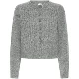 ICHI - IHBELABLUE - Gebreid Vest - Donkergrijs