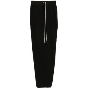 Rick Owens, Dames, Rokken, Zwart, Maat: XS Katoen,